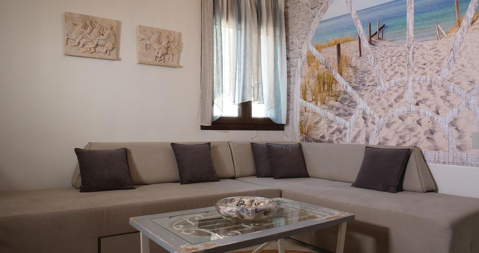 Nea Kallikrateia Villa Azzuro Ground Floor מראה חיצוני תמונה