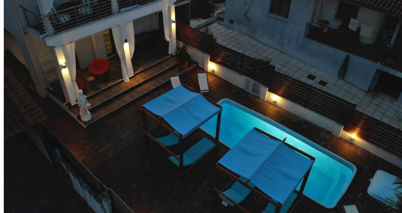Nea Kallikrateia Villa Azzuro Ground Floor מראה חיצוני תמונה