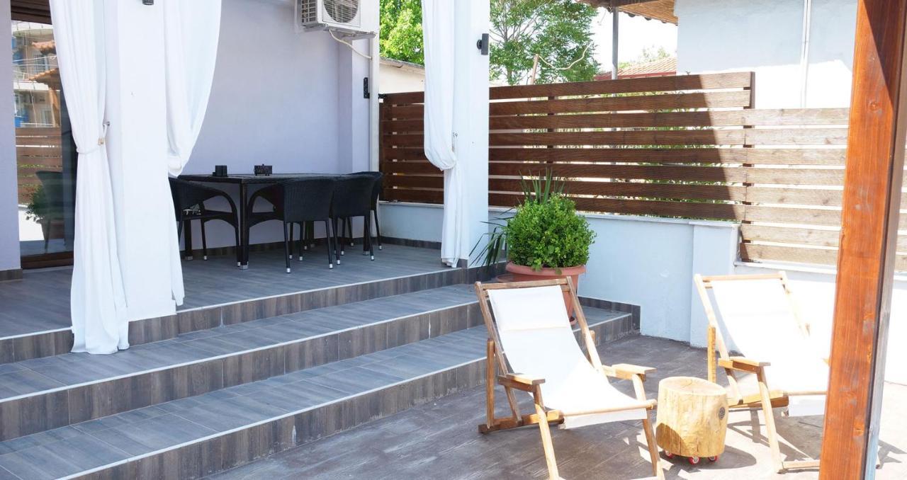 Nea Kallikrateia Villa Azzuro Ground Floor מראה חיצוני תמונה