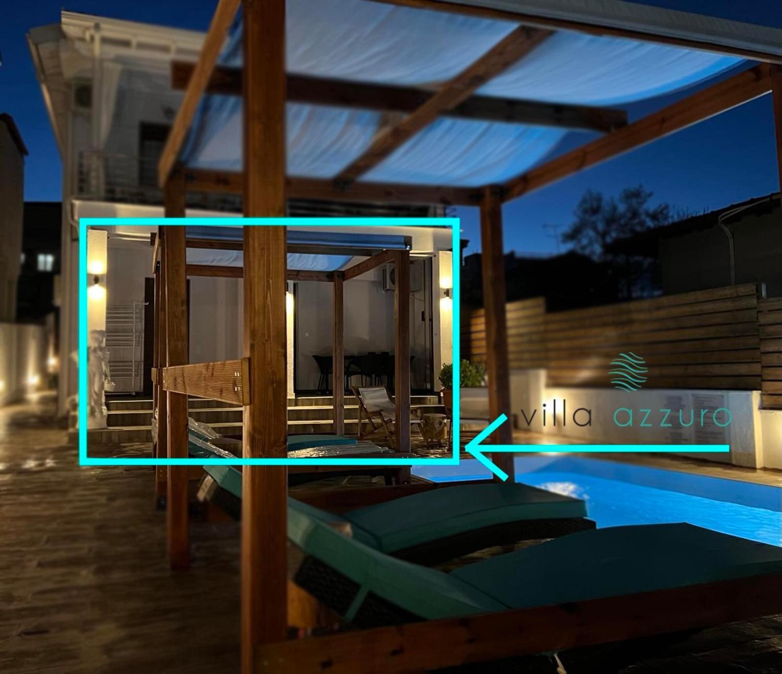 Nea Kallikrateia Villa Azzuro Ground Floor מראה חיצוני תמונה