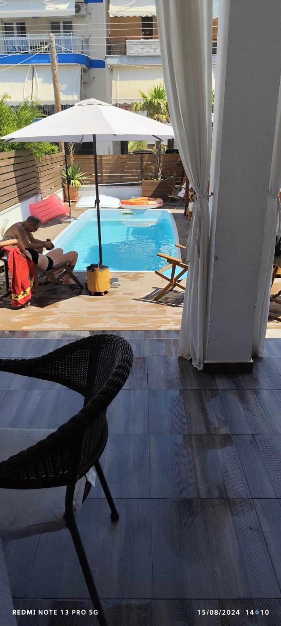 Nea Kallikrateia Villa Azzuro Ground Floor מראה חיצוני תמונה